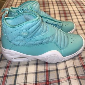 Leather Blue Nike Velcro Sneakers